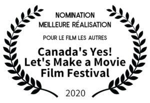 Nomination meilleure réalisation pour le film Les autres. (2020)