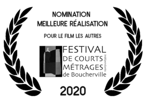 Nomination meilleure réalisation pour le film Les Autres. (2020)